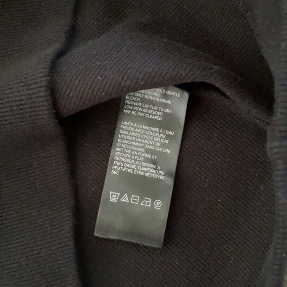 ANTHROPOLOGIE MAEVE FLUTTER SLEEVE TOP BLACK MEXIUM - Picture 6 of 12